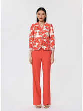 Load image into Gallery viewer, tara-jarmon-valensole-satin-jacket-red-TVVES28TV228_T138
