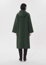 Load image into Gallery viewer, tara-jarmon-womens-matteo-coat-long-thym
