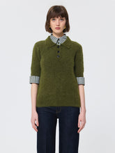 Load image into Gallery viewer, tara-jarmon-womens-paulino-sweater-green-alpaca
