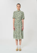 Load image into Gallery viewer, tara-jarmon-womens-rachel-dress-green-floral-print
