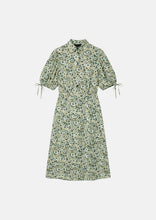 Load image into Gallery viewer, tara-jarmon-womens-rachel-dress-green-floral-print
