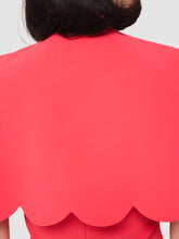 Load image into Gallery viewer, tara-jarmon-womens-valentinie-red-crepe-cape-TVVES26TV331_T138
