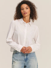 Load image into Gallery viewer, velvet-womens-jocelyn-shirt-in-white

