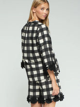 Load image into Gallery viewer, vilagallo-womens-cmvalerie-black-gingham-shirt-33340-2
