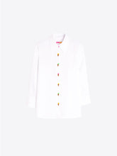 Load image into Gallery viewer, vilagallo-womens-veblanca-emb-white-shirt-with-embroidered-ice-cream
