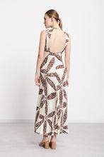 Load image into Gallery viewer, otto-d-ame-viscose-satin-long-dress-pmz-da5273-2102
