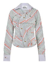 Load image into Gallery viewer, vivienne-westwood-womens-drunken-shirt-multi-stripe
