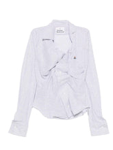 Load image into Gallery viewer, vivienne-westwood-womens-drunken-striped-shirt
