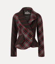 Load image into Gallery viewer, vivienne-westwood-womens-stormy-wool-tartan-jacket
