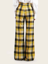 Load image into Gallery viewer, vivienne-westwood-womens-wide-leg-trousers-in-pixel-check
