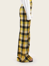 Load image into Gallery viewer, vivienne-westwood-womens-wide-leg-trousers-in-pixel-check
