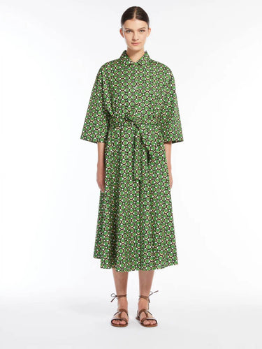 weeekend-by-maxmara-varenna-green-cotton-dress