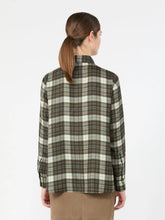 Load image into Gallery viewer, Weekend by MaxMara Women's Checked Silk Twill Shirt - KAKI
