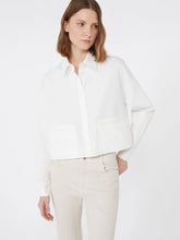 Load image into Gallery viewer, weekend-by-maxmara-womens-svago-boxy-fit-heavy-cotton-shirt-white
