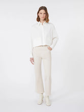 Load image into Gallery viewer, weekend-by-maxmara-womens-svago-boxy-fit-heavy-cotton-shirt-white
