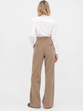 Load image into Gallery viewer, weekend-by-maxmara-womens-wkdtania-cotton-velvet-trousers-beige
