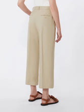 Load image into Gallery viewer, weekend-by-maxmara-womens-wkdzircone-cotton-and-linen-canvas-trousers-sand
