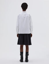 Load image into Gallery viewer, margaret-howell-women-mhl-big-pocket-swing-shirt-compact-cotton-poplin-white-WHSH0509A24LBUWHI

