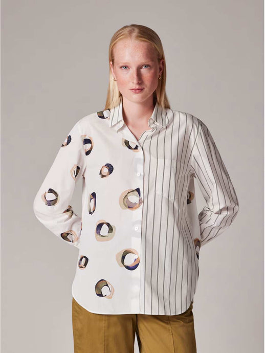 womens-white-mixed-stripe-and-painted-spot-cotton-shirt