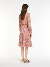 Load image into Gallery viewer, Maxmara Studio Verusca Silk Chiffon Floral Dress
