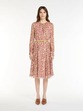 Load image into Gallery viewer, Maxmara Studio Verusca Silk Chiffon Floral Dress
