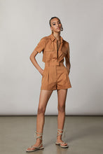 Load image into Gallery viewer, Patrizia Pepe Short Sleeve Cotton Jumpsuit
