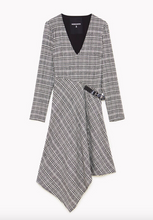 Load image into Gallery viewer, Patrizia Pepe High-Low Hem Midi Dress-bowns-cambridge
