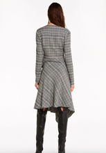 Load image into Gallery viewer, Patrizia Pepe High-Low Hem Midi Dress-bowns-cambridge
