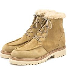 Load image into Gallery viewer, Rupert Sanderson Vesper Shearling Suede Boots
