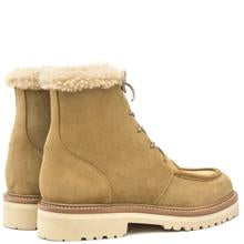 Load image into Gallery viewer, Rupert Sanderson Vesper Shearling Suede Boots
