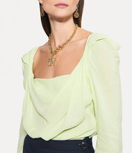 Load image into Gallery viewer, Vivienne Westwood Elizabeth Top in Lime Cream
