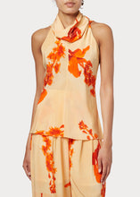 Load image into Gallery viewer, Paul Smith Orange Top With Floral Print
