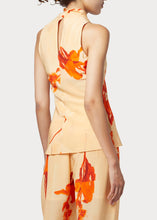Load image into Gallery viewer, Paul Smith Orange Top With Floral Print
