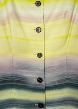 Load image into Gallery viewer, Paul Smith Lime and Yellow Horizontal Stripe Dress
