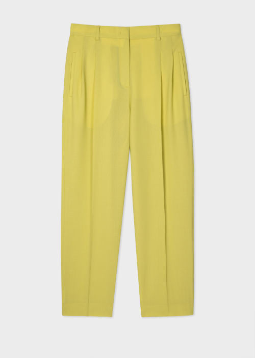Paul Smith Yellow Tapered Trousers