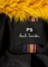 Load image into Gallery viewer, Paul-Smith-Faux-Fur-Double-Breasted-Coat 
