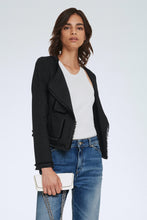 Load image into Gallery viewer, Dorothee-Schumacher-Emotional-Essence-Jacket-in-Pure-Black-bowns-cambridge

