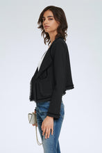 Load image into Gallery viewer, Dorothee-Schumacher-Emotional-Essence-Jacket-in-Pure-Black-bowns-cambridge
