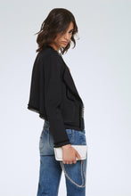 Load image into Gallery viewer, Dorothee-Schumacher-Emotional-Essence-Jacket-in-Pure-Black-bowns-cambridge
