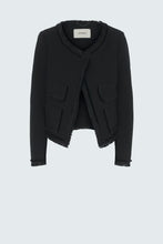Load image into Gallery viewer, Dorothee-Schumacher-Emotional-Essence-Jacket-in-Pure-Black-bowns-cambridge
