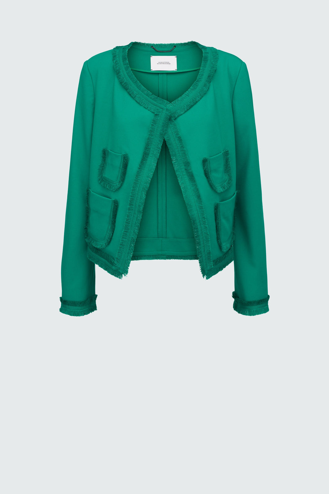 Dorothee-Schumacher-Emotional-Essence-jacket-in-Vibrant-Green-bowns-cambridge