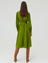 Load image into Gallery viewer, marella-dula-dress-in-lime-green
