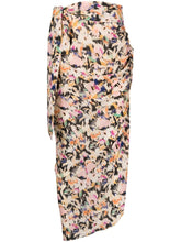 Load image into Gallery viewer, patrizia-pepe-floral-print-midi-skirt
