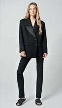 Load image into Gallery viewer, Smythe Db Oversized Tux Blazer in Black Satin

