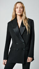 Load image into Gallery viewer, Smythe Db Oversized Tux Blazer in Black Satin
